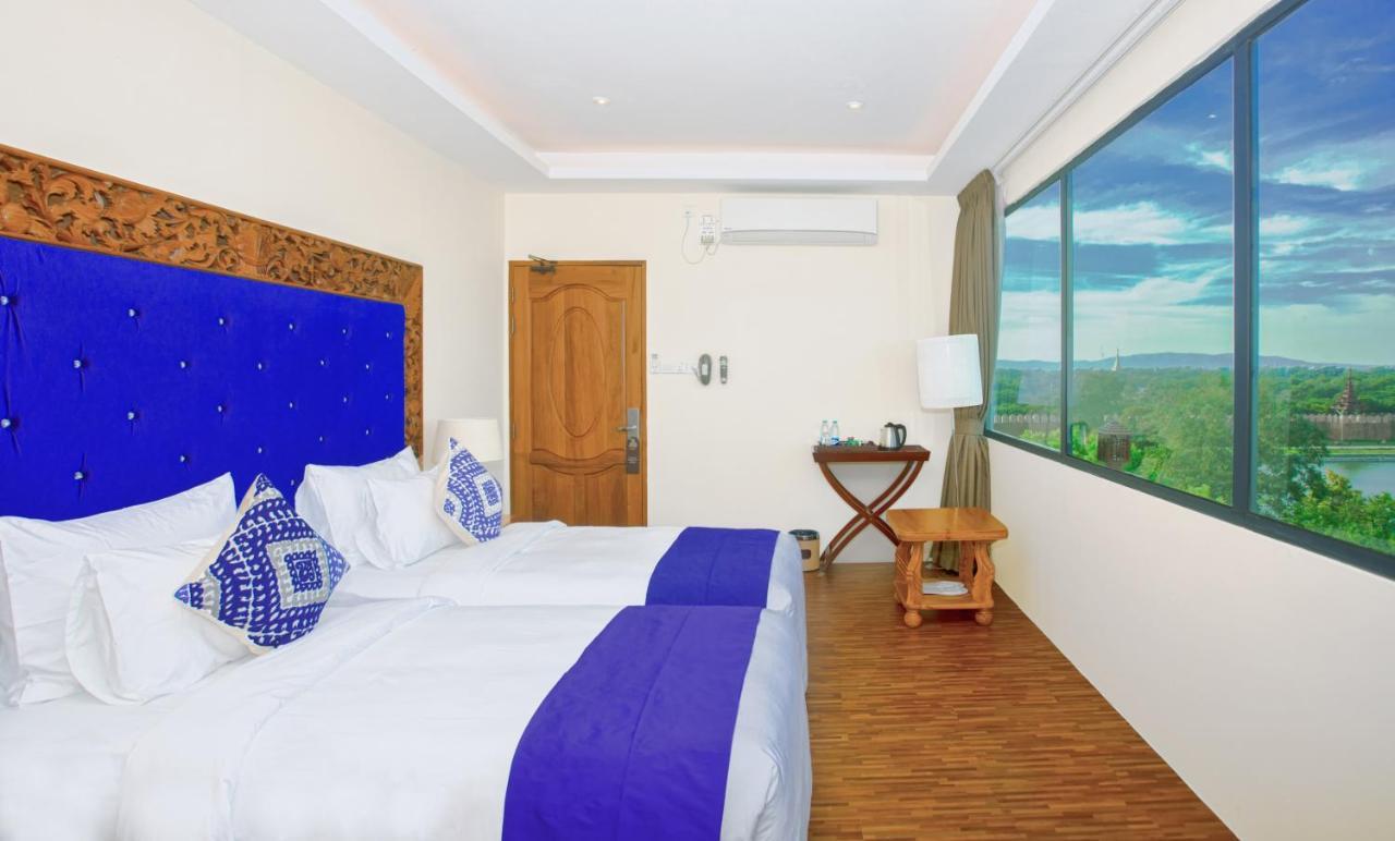 Sunset Palace View Suites Mandalay Buitenkant foto